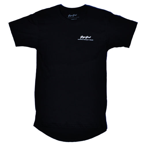 Beauty Long Body T-shirt Black