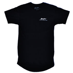 Beauty Long Body T-shirt Black