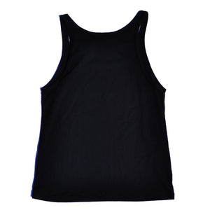 Helmet Hair Black Tank