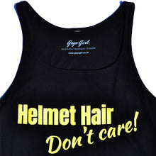 Load image into Gallery viewer, Helmet Hair Black Tank