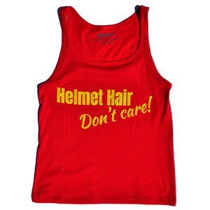 Helmet Hair Red Tank