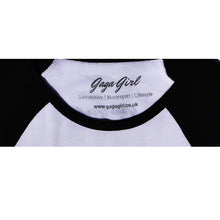 Load image into Gallery viewer, Buckle Up White 3/4 Raglan